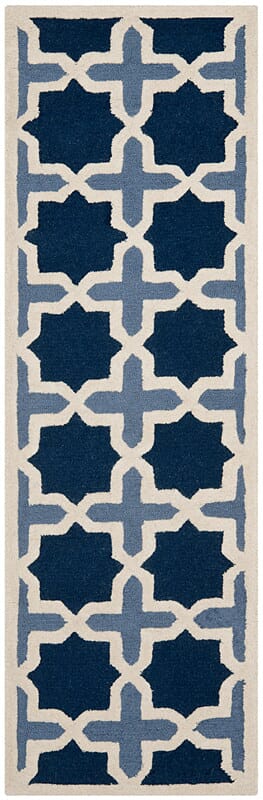 Safavieh Cambridge Cam127A Light Blue / Ivory Rugs - Safavieh - cam127a - 26