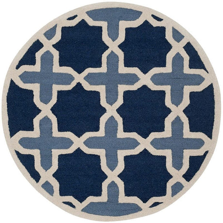 Safavieh Cambridge Cam127A Light Blue / Ivory Rugs - Safavieh - cam127a - 4r