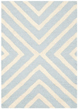 Safavieh Cambridge Cam129A Light Blue / Ivory Rugs - Safavieh - cam129a - 4r