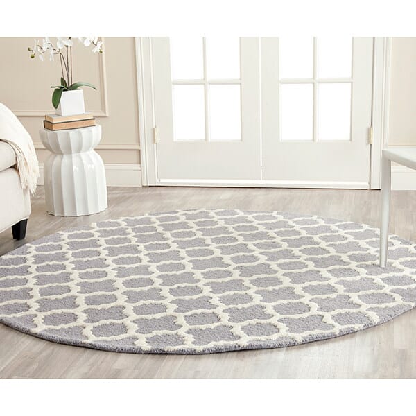 Safavieh Cambridge Cam130D Silver / Ivory Rugs - Safavieh - cam130d - 6sq