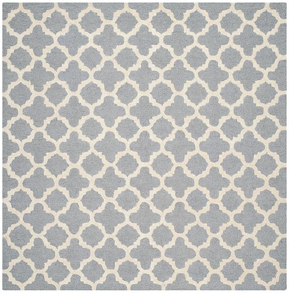 Safavieh Cambridge Cam130D Silver / Ivory Rugs - Safavieh - cam130d - 6sq