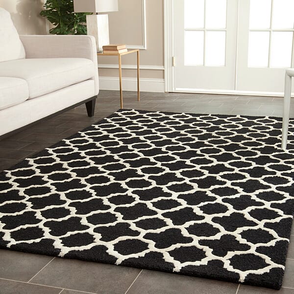 Safavieh Cambridge Cam130E Black / Ivory Rugs - Safavieh - cam130e - 2