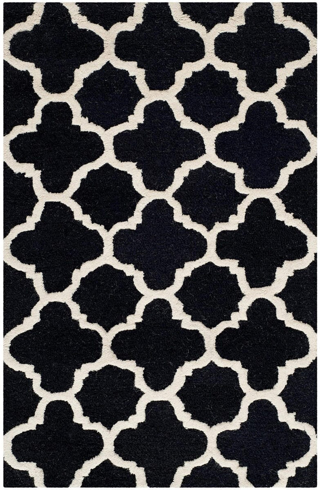 Safavieh Cambridge Cam130E Black / Ivory Rugs - Safavieh - cam130e - 6r