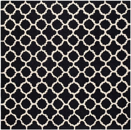 Safavieh Cambridge Cam130E Black / Ivory Rugs - Safavieh - cam130e - 6sq