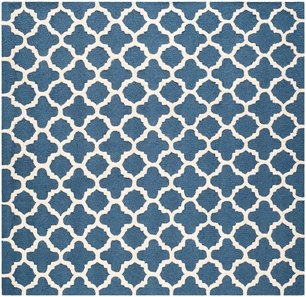 Safavieh Cambridge Cam130G Navy / Ivory Rugs - Safavieh - cam130g - 6sq