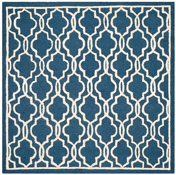 Safavieh Cambridge Cam131G Navy / Ivory Rugs - Safavieh - cam131g - 6sq