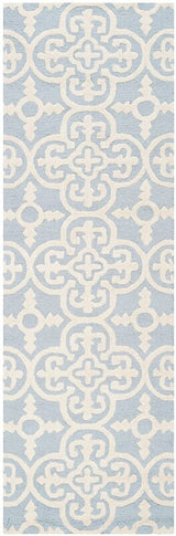 Safavieh Cambridge Cam133A Light Blue / Ivory Rugs - Safavieh - cam133a - 26