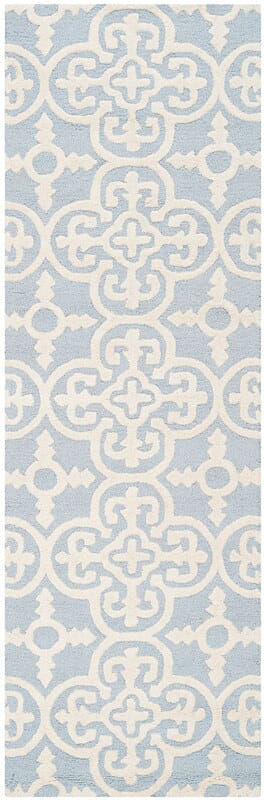 Safavieh Cambridge Cam133A Light Blue / Ivory Rugs - Safavieh - cam133a - 26