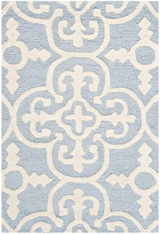 Safavieh Cambridge Cam133A Light Blue / Ivory Rugs - Safavieh - cam133a - 6r