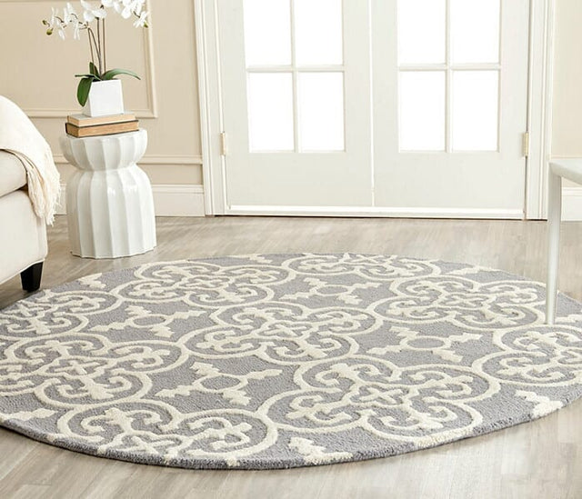 Safavieh Cambridge Cam133D Silver / Ivory Rugs - Safavieh - cam133d - 4sq