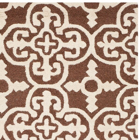 Safavieh Cambridge Cam133H Dark Brown / Ivory Rugs - Safavieh - cam133h - 2