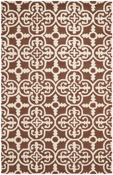 Safavieh Cambridge Cam133H Dark Brown / Ivory Rugs - Safavieh - cam133h - 2