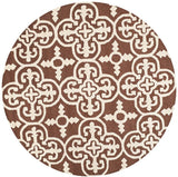 Safavieh Cambridge Cam133H Dark Brown / Ivory Rugs - Safavieh - cam133h - 6r