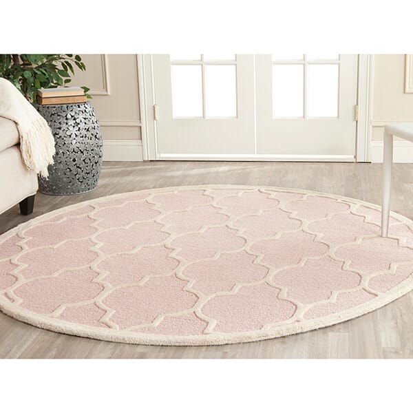 Safavieh Cambridge Cam134M Light Pink / Ivory Rugs - Safavieh - cam134m - 6sq