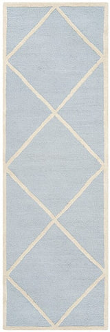 Safavieh Cambridge Cam136A Light Blue / Ivory Rugs - Safavieh - cam136a - 26