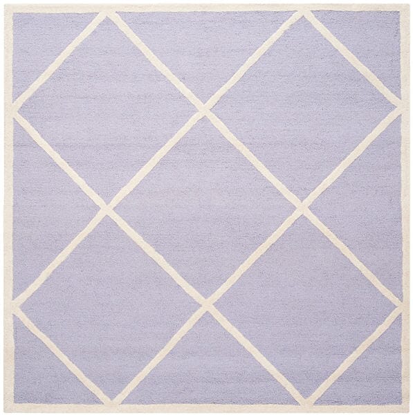 Safavieh Cambridge Cam136C Lavander / Ivory Rugs - Safavieh - cam136c - 6sq