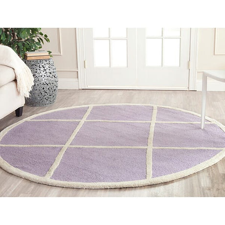 Safavieh Cambridge Cam136C Lavander / Ivory Rugs - Safavieh - cam136c - 6sq