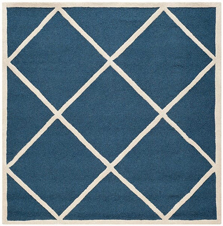 Safavieh Cambridge Cam136G Navy / Ivory Rugs - Safavieh - cam136g - 6sq