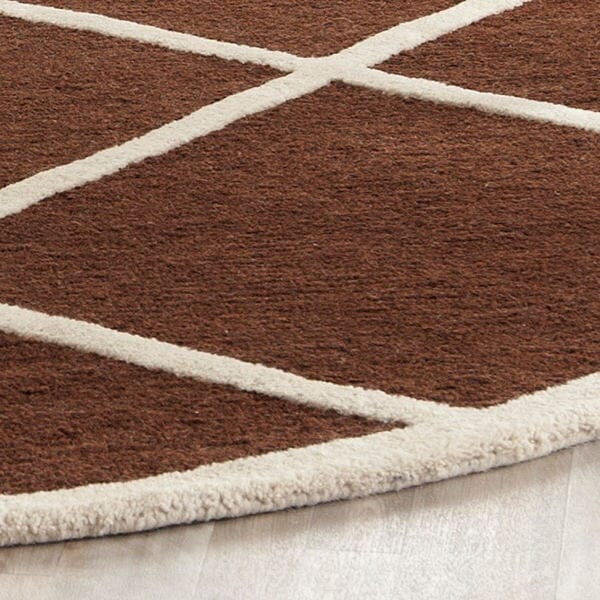 Safavieh Cambridge Cam136H Dark Brown / Ivory Rugs - Safavieh - cam136h - 2