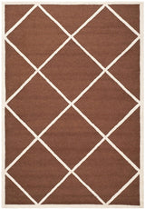 Safavieh Cambridge Cam136H Dark Brown / Ivory Rugs - Safavieh - cam136h - 2