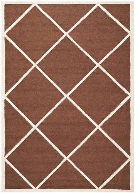 Safavieh Cambridge Cam136H Dark Brown / Ivory Rugs - Safavieh - cam136h - 2