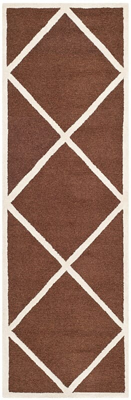 Safavieh Cambridge Cam136H Dark Brown / Ivory Rugs - Safavieh - cam136h - 28