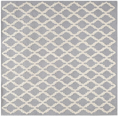 Safavieh Cambridge Cam137D Silver / Ivory Rugs - Safavieh - cam137d - 6sq