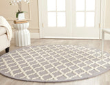 Safavieh Cambridge Cam137D Silver / Ivory Rugs - Safavieh - cam137d - 6sq