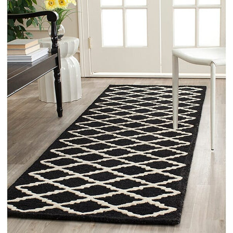 Safavieh Cambridge Cam137E Black / Ivory Rugs - Safavieh - cam137e - 6sq