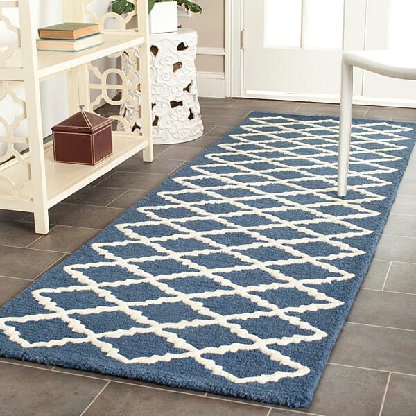 Safavieh Cambridge Cam137G Navy / Ivory Rugs - Safavieh - cam137g - 4sq