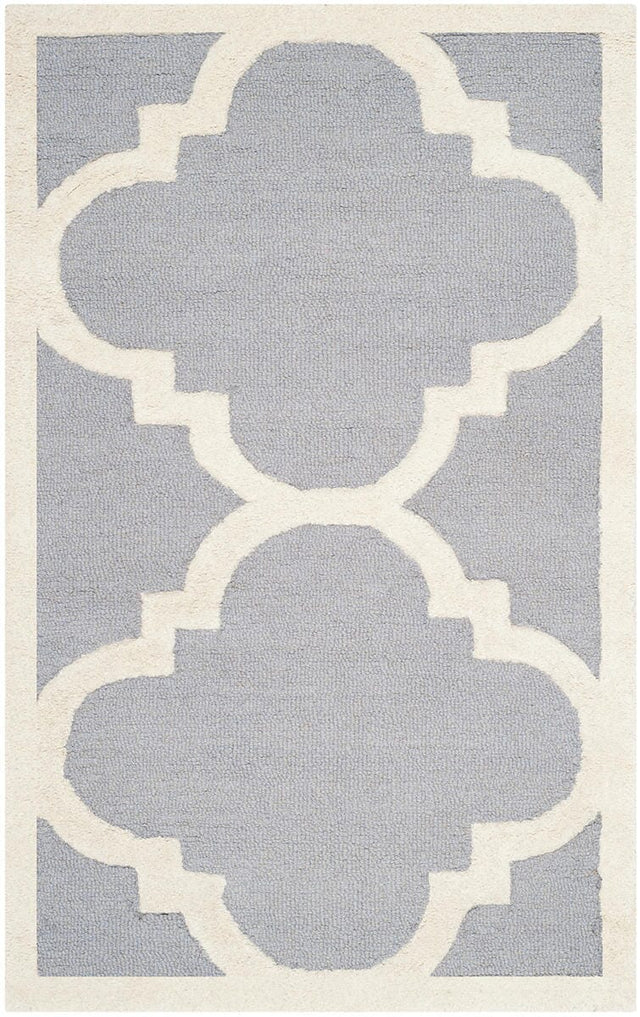 Safavieh Cambridge Cam140D Silver / Ivory Rugs - Safavieh - cam140d - 4r