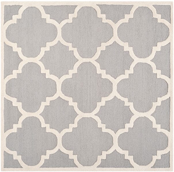 Safavieh Cambridge Cam140D Silver / Ivory Rugs - Safavieh - cam140d - 4sq