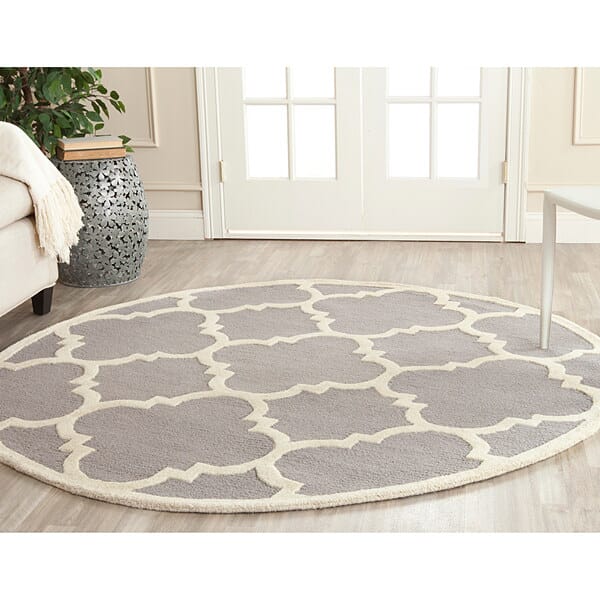 Safavieh Cambridge Cam140D Silver / Ivory Rugs - Safavieh - cam140d - 4sq