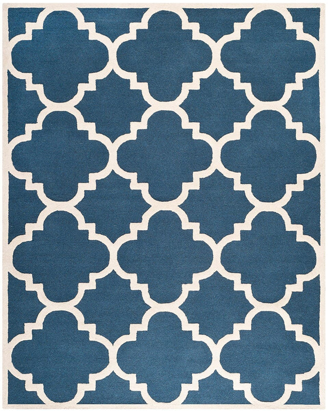 Safavieh Cambridge Cam140G Navy / Ivory Rugs - Safavieh - cam140g - 4r