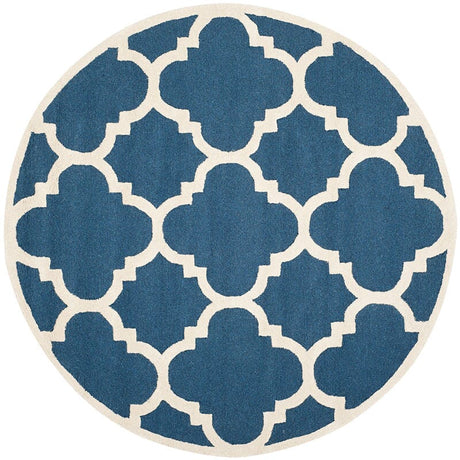 Safavieh Cambridge Cam140G Navy / Ivory Rugs - Safavieh - cam140g - 4r