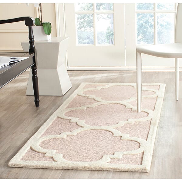 Safavieh Cambridge Cam140M Light Pink / Ivory Rugs - Safavieh - cam140m - 6sq