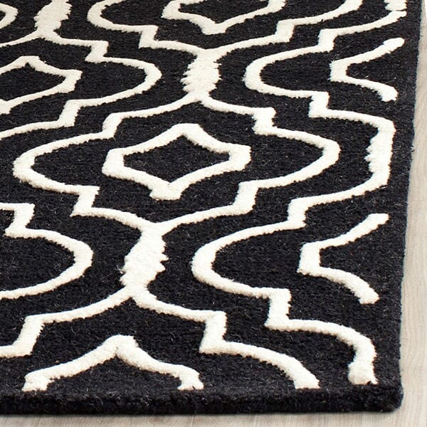 Safavieh Cambridge Cam141E Black / Ivory Rugs - Safavieh - cam141e - 2