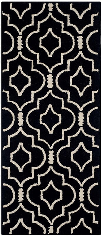 Safavieh Cambridge Cam141E Black / Ivory Rugs - Safavieh - cam141e - 24