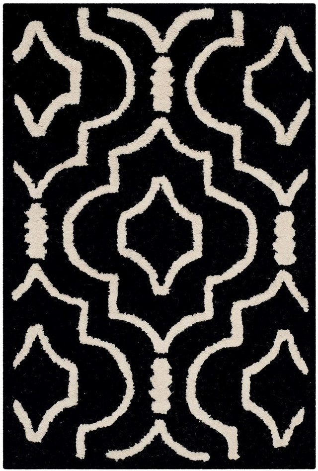 Safavieh Cambridge Cam141E Black / Ivory Rugs - Safavieh - cam141e - 6r