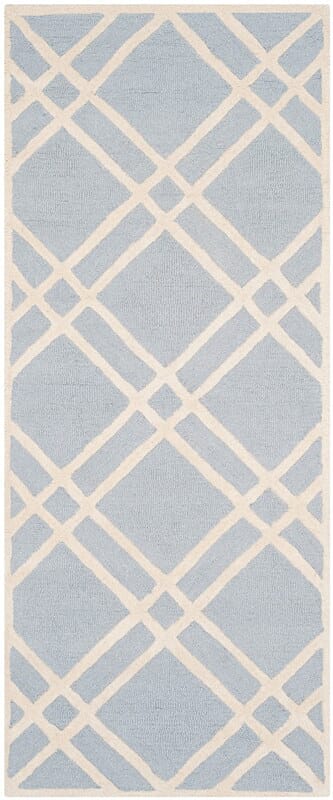 Safavieh Cambridge Cam142A Light Blue / Ivory Rugs - Safavieh - cam142a - 24