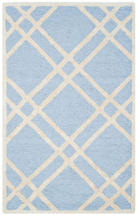 Safavieh Cambridge Cam142A Light Blue / Ivory Rugs - Safavieh - cam142a - 6r