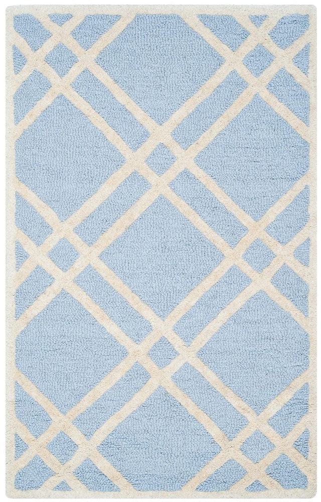 Safavieh Cambridge Cam142A Light Blue / Ivory Rugs - Safavieh - cam142a - 6r