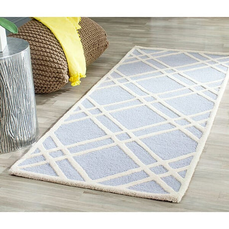 Safavieh Cambridge Cam142A Light Blue / Ivory Rugs - Safavieh - cam142a - 6sq