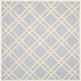 Safavieh Cambridge Cam142A Light Blue / Ivory Rugs - Safavieh - cam142a - 6sq