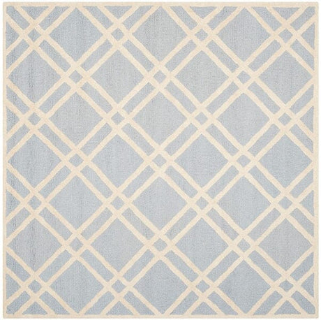 Safavieh Cambridge Cam142A Light Blue / Ivory Rugs - Safavieh - cam142a - 6sq