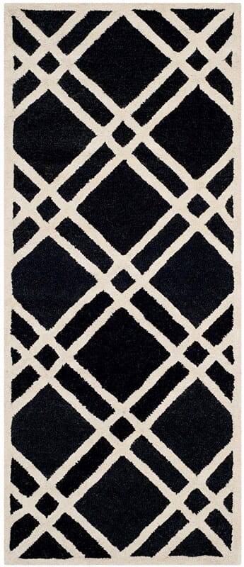 Safavieh Cambridge Cam142E Black / Ivory Rugs - Safavieh - cam142e - 24