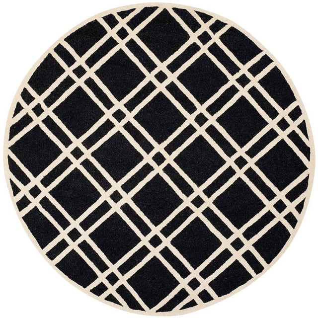 Safavieh Cambridge Cam142E Black / Ivory Rugs - Safavieh - cam142e - 6r