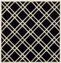 Safavieh Cambridge Cam142E Black / Ivory Rugs - Safavieh - cam142e - 6sq