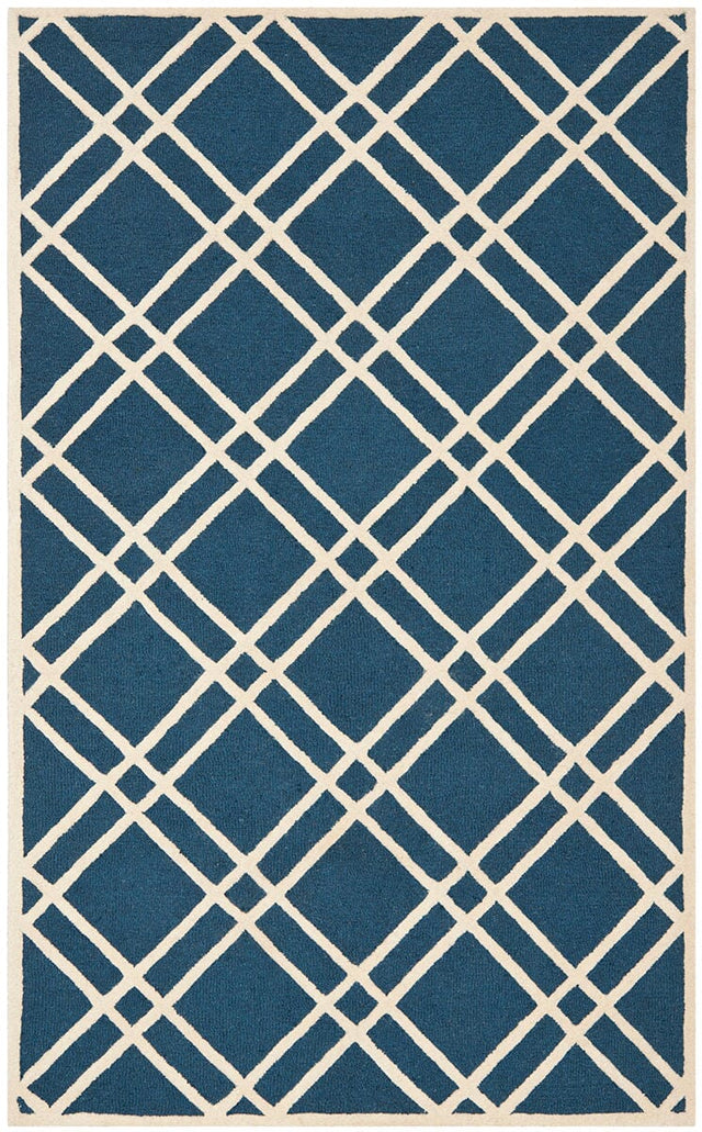 Safavieh Cambridge Cam142G Navy Blue / Ivory Rugs - Safavieh - cam142g - 2