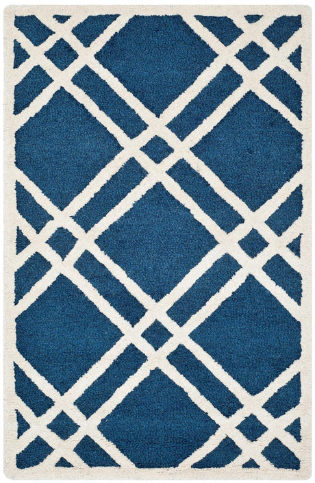 Safavieh Cambridge Cam142G Navy Blue / Ivory Rugs - Safavieh - cam142g - 6r